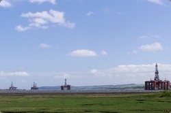 Oil Rigs - Cromarty Firth, Scotland
